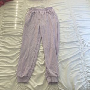 Lavender sweatpants, Size XS, Never worn,comfy